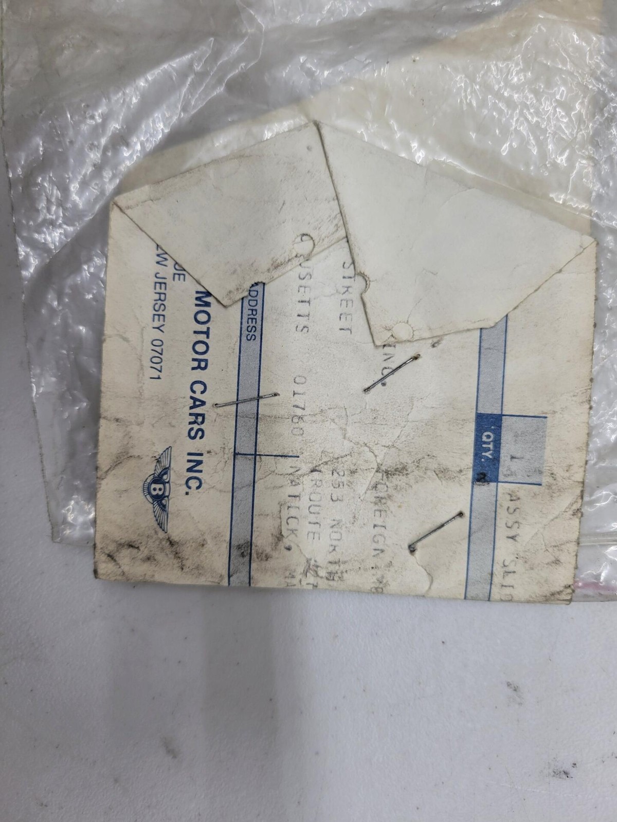 Rolls Royce / Bentley Assy Slide Arm UB1640