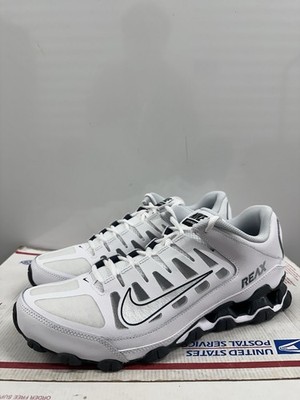 Nike Reax 8 TR  White Classic Charcoal  621716 108 Size 12