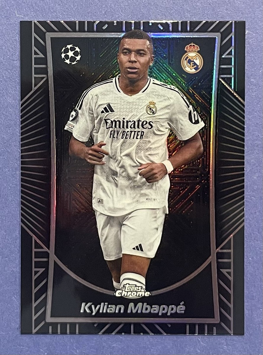 キリアン・エムバペ topps Chrome Kylian Mbappe Kylian Mbappe REFRACTOR 2021-22 Topps Chrome UEFA #1 Paris