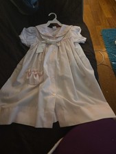 Vtg KIDS Girls 6x Light Pink CHRISTENING/FLOWER GIRL DRESS