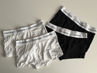 CALVIN KLEIN Underwear je 2 schwarz/weiß Größe ''M'' NEU!