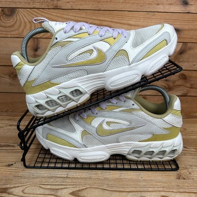 Nike Turnschuhe Damen Größe UK 5,5 Zoom Air Fire Sail Puppe Sellerie Laufschuhe