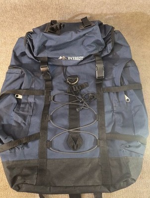 Everest Large Hiking Backpack   Outdoor Camping Travel Pack   Multiple Pockets 