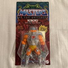 MASTERS OF THE UNIVERSE ORIGINS MINI-COMIC ROBOTO UNPUNCHED CARD NEW AND SEALED
