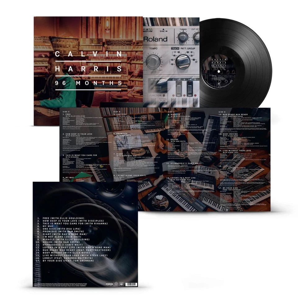 Calvin Harris 96 Months (Vinyl) 12" Album - Image 2 of 3