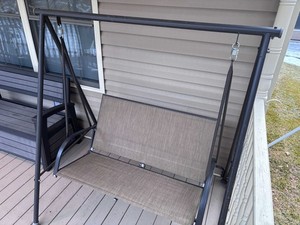 A Frame 2 Person Porch Outdoor Swing