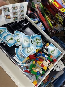 LEGO Creationary Board Game 3844 Educational Building Opened