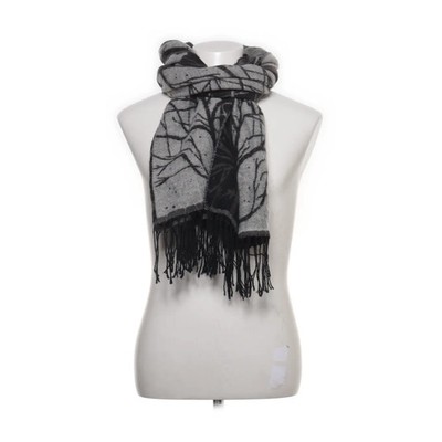 Pieces, Sommerschal, Unisex (Erwachsene), Acryl, Grau/Schwarz/Weiß, 225 cm #gXl