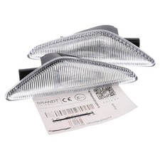 SEITEN BLINKER OEM STYLE Blinkleuchten LED Weiss f�r BMW X6 E71 -14 E72 Hybrid