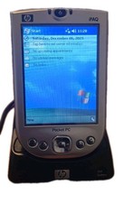  Working HP iPAQ H4150 Pocket PC H4100 Series Charger Battery Power Cord Case