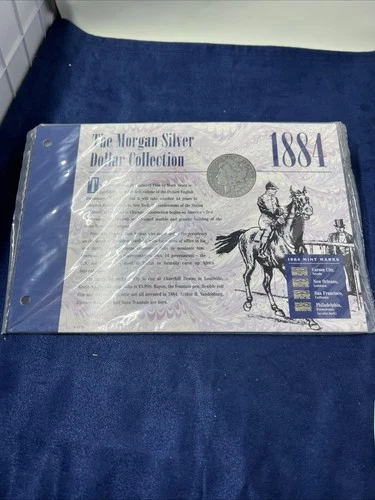 1884 S Morgan  Silver Dollar & COA KEY DATE !!!  | LOT 32