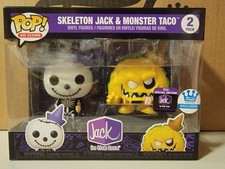 Funko Pop Ad Icons 2-Pack Skeleton Jack & Monster Taco Jack-in-the-Box *NEW*