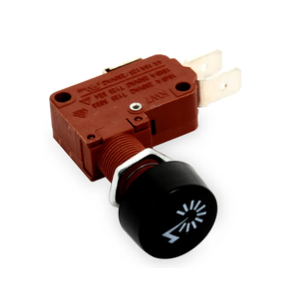 Sparefixd Pulsante Di Accensione A Gas Nero Per Piani Cottura Electrolux - Ricambio Compatibile Codice 3550066058 - 3