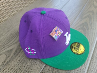 Los Angeles dodgers Big League Chew New Era 59FIFTY cap Hat grape