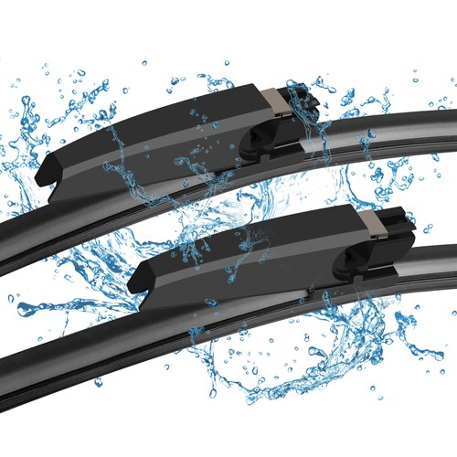 22"+22" Front L&R Windshield Wiper Blade Set For Audi A6 Quattro 2002-2004 - Picture 4 of 10