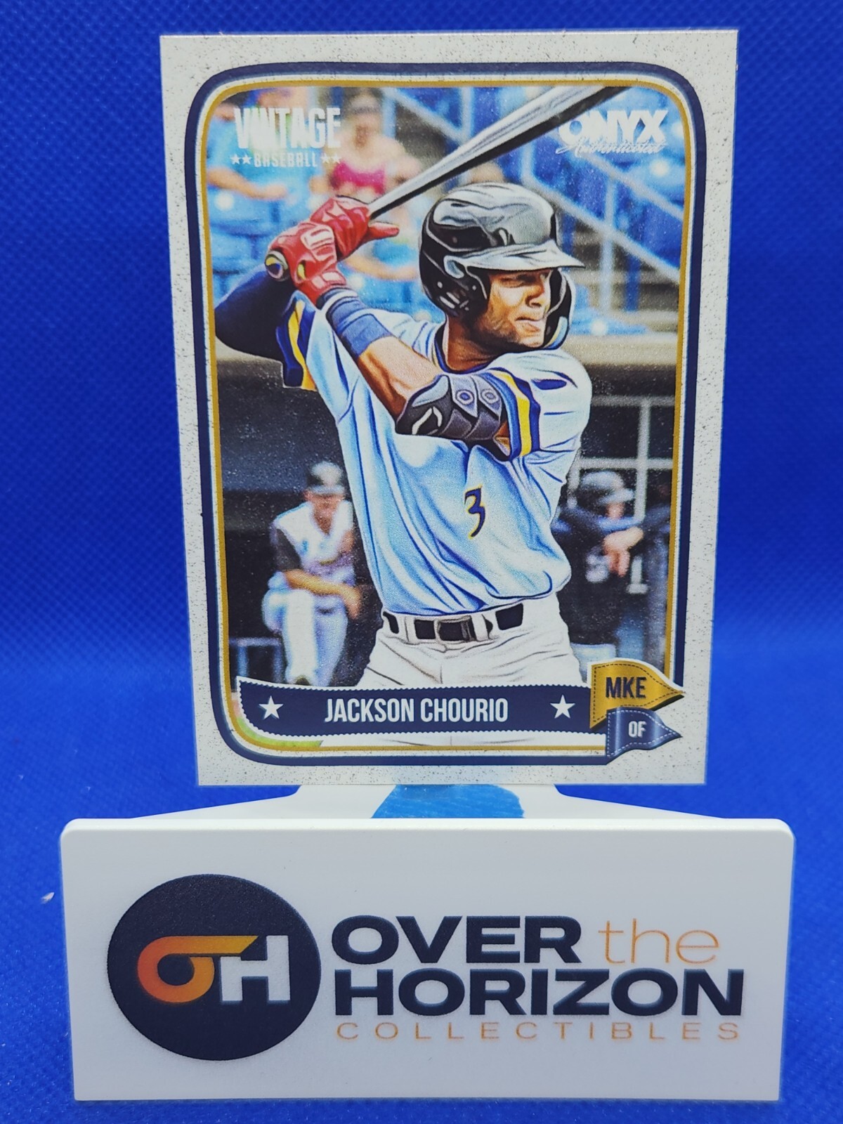 JACKSON CHOURIO 2024 Onyx Vintage BASE CARD #OVJACH Brewers RC