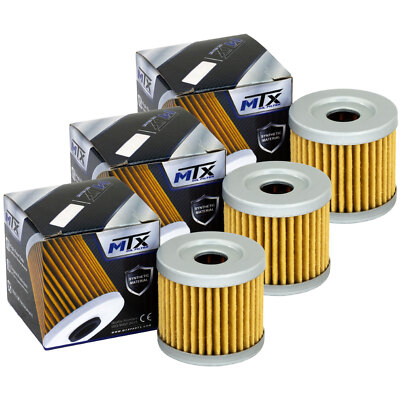 Ölfilter Set 3 Stück Moto Filters MF139 für Suzuki DR-Z 400 DR-Z400 DRZ 400 DRZ