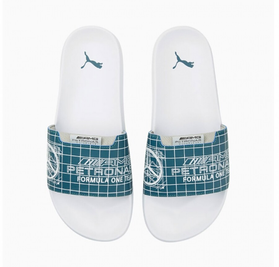 Puma Mercedes F1 Leadcat 2.0 Sandals - Blue - Flat Sandals - 10