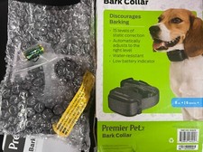 Premier Pet Open Box Bark Collar 8lb  Up 6 Months Water Resistant 9258/OB