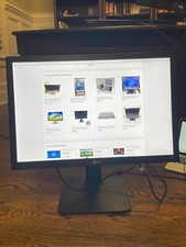 LG Flatron 24EB23PM-B LED 24EB23 24" LED Monitor Black w/Base/VGA WORKING