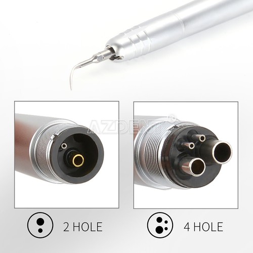 Dental Hygienist Ultrasonic Air Perio Scaler Handpiece 2 & 4 Holes & 3 Tips - Picture 6 of 15