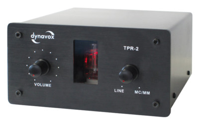 DYNAVOX TPR-2 schwarz Sound Converter Klangaufbereiter Röhrenvorverstärker