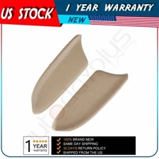 Pair For Honda Accord Sedan 2008-2012 Front Door Panels Armrest Lid Cover Beige