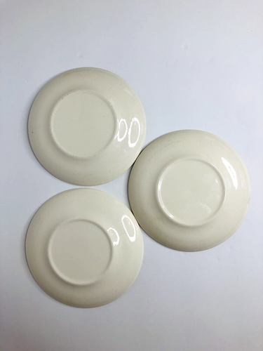 Vintage Max Schonfeld Sierra Casual Ironstone Kilns Of MS 3 Bread Butter Plates - Picture 5 of 5
