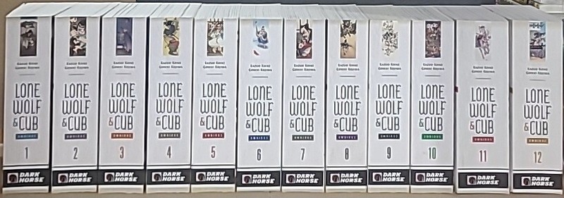 Lone Wolf and Cub Manga Omnibus Brand New Complete Set Vol 1-12 in English New