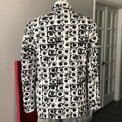 SUPREME COMME des GARCONS SHIRT blazer Eyeball print size XL from S/S 2017