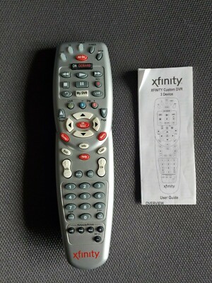 COMCAST / XFINITY Motorola Custom DVR 3-Device Universal Remote EUC