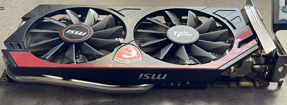 MSI AMD Radeon R9 270X Gaming 2GB Twin Frozr Black and Red Gaming G Series - Image 4 of 4