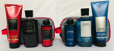 Bath  Body Works MEN'S COLLECTION BODY WASH CREAM SPRAY TOILETRY BAG GIFT SET