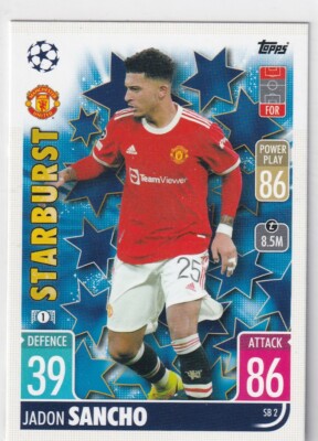 Topps Match Attax Champions League Extra 21/22 SB 2 Jadon Sancho