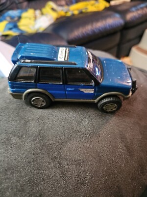 Teama Blue Diecast  SUV- 6 Inches x 2 Inches