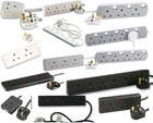 UK Plug Extension Lead Cable Electric Mains Power 1 2 3 4 6 8 10 Gang Way Socket