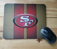 SAN FRANCISCO 49ers AMERICAN FOOTBALL CUSTOM MOUSE PAD DESK MAT HOME OFFICE GIFT
