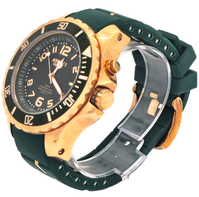 KYBOE 48mm Men's Big Green Dial/Silicone Strap Watch SC KYBOE 48mm Men's Big Green Dial/Silicone Strap Watch SC