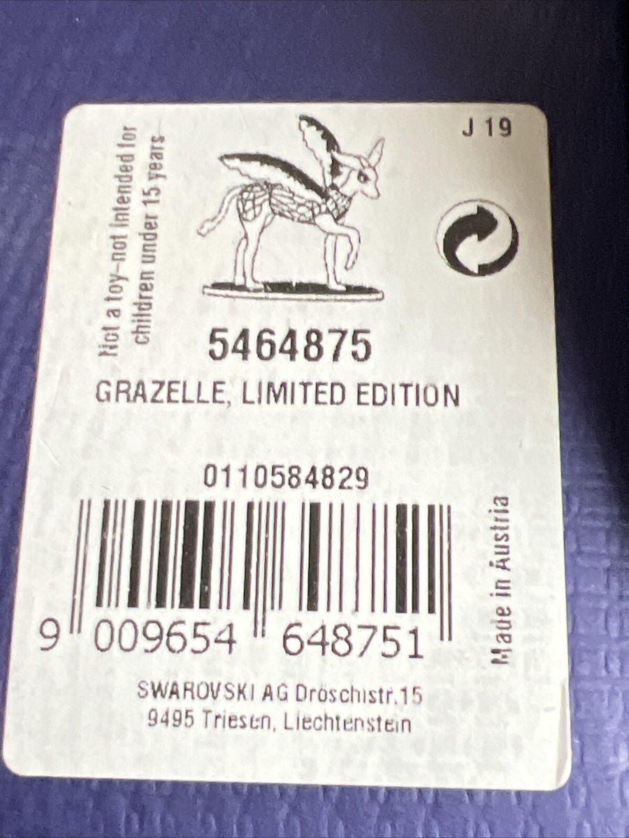 Swarovski limited edition Grazelle 5464875 New in box. | eBay