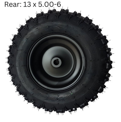 WMQ13 HINTERRAD MIT REIFEN & INNENROHR 13X5-6 49CC MINI QUAD FAHRRAD ATV