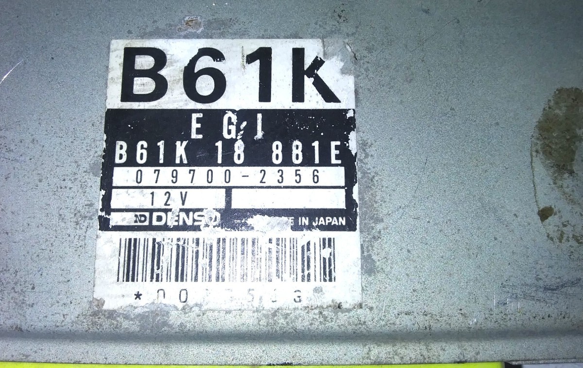 B61K 18 881E ecm ecu computer 1993 Mazda 323 | eBay