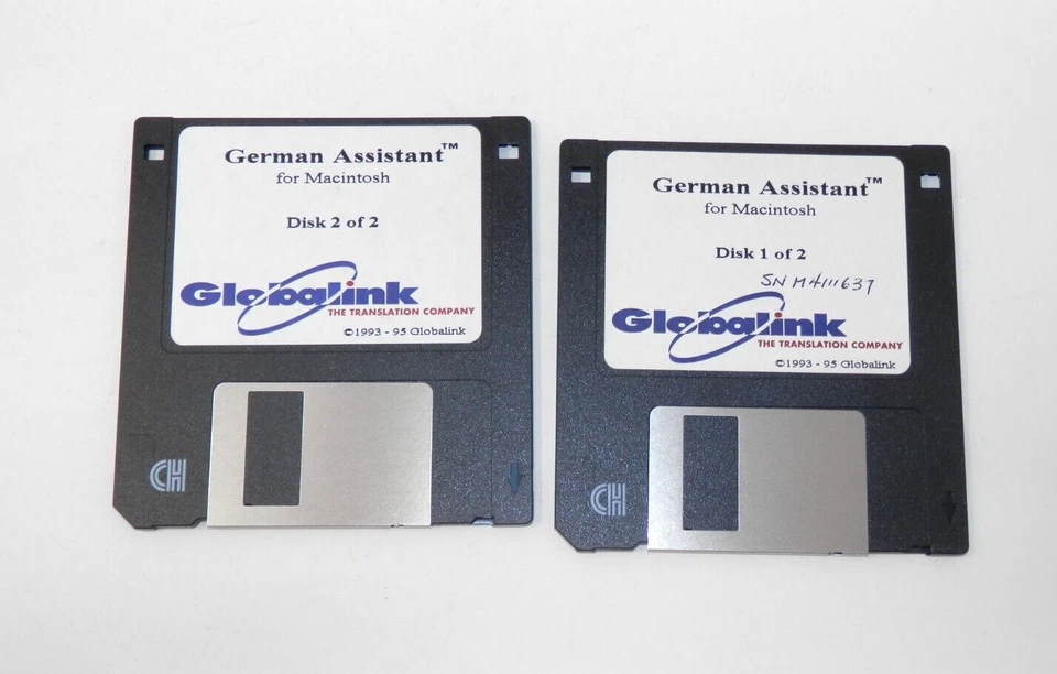 German Assistant Translation Software for MAC 3.5" Floppy Translate to English - Image 2 of 4