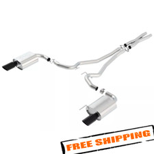 Borla 140591bc Atak Catback Exhaust System For 2015-2017 Ford Mustang Gt