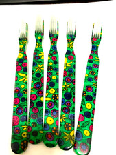 10-PACK FUN Vintage NEW Designer Toothbrush By Alan Stuart New York