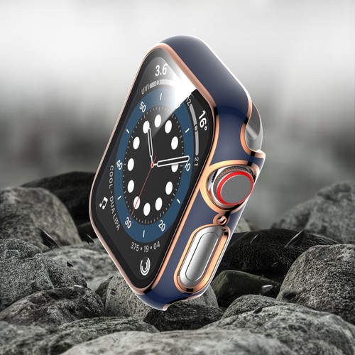 For Apple Watch Series 7 45mm 41mm Full Protective Screen Protector Case Cover - 第 4/26 張圖片
