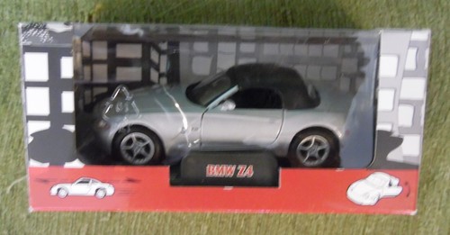 Modellauto , Welly , BMW Z4 , silberfarben , OVP - Picture 2 of 7