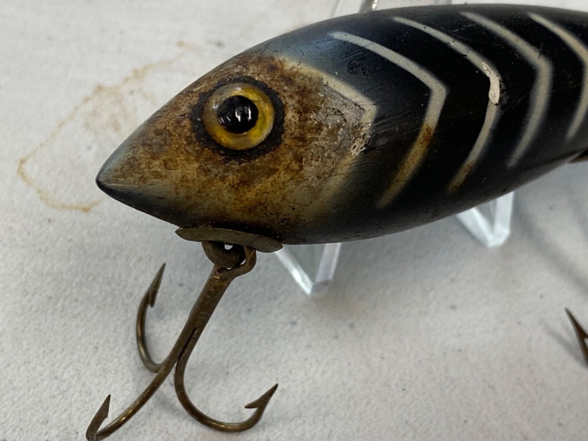Vintage Early Handmade Wood Bomber Fishing Lure | eBay Vintage Early Handmade Wood Bomber Fishing Lure | eBay