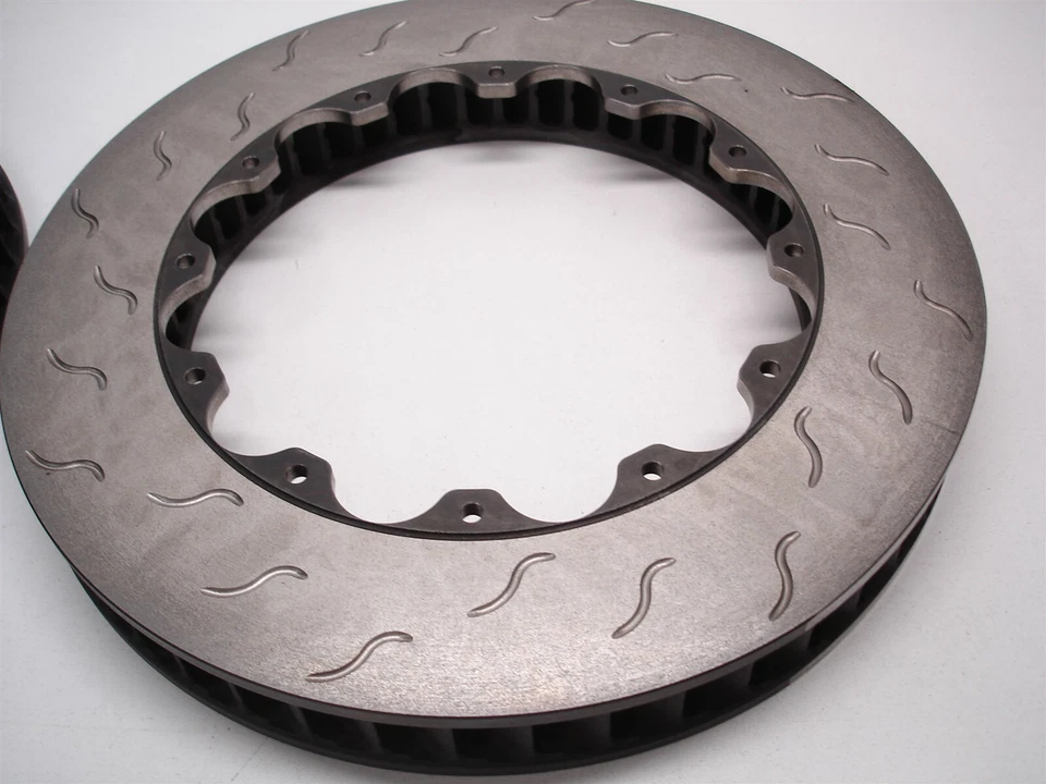 2 NUEVOS ROTORES DE FRENO DE DISCO DELANTEROS NASCAR ALCON RAYBESTOS PR2008 R/L 40mm X 328mm Foto 3 de 4