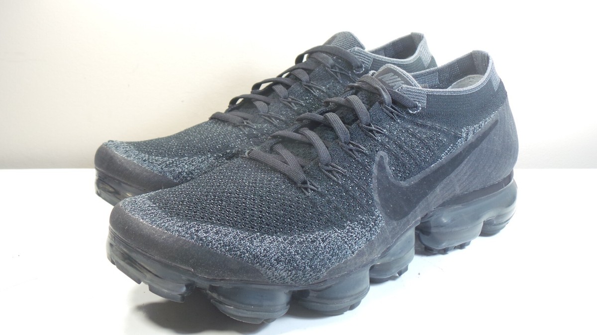 NIKE 2017 AIR VAPORMAX FLYKNIT 849558 007 BLACK 10 SAFARI MAX 90 1