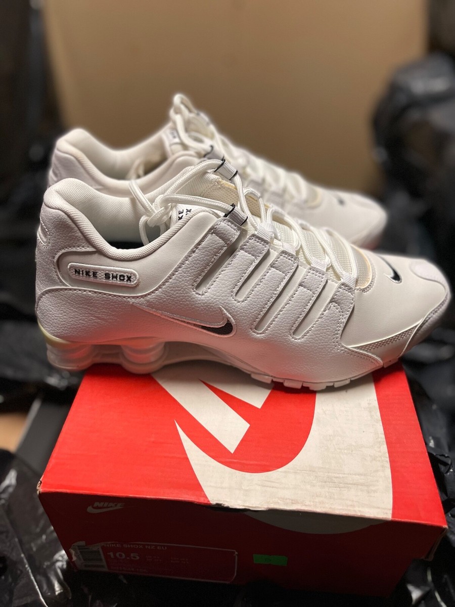 Size Nike Shox NZ EU White Black for sale online